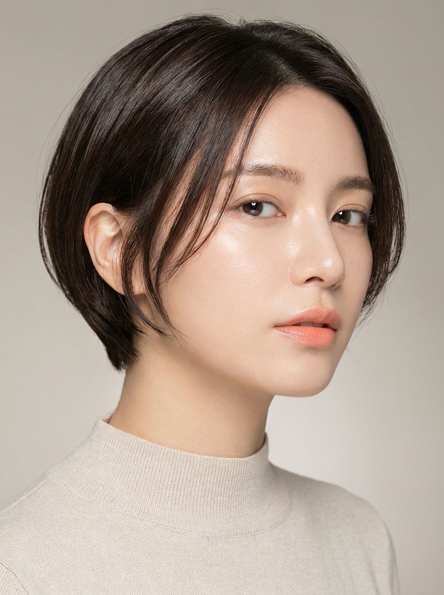 Sleek Bixie mit soften Frontpartien - Sleek Frisuren für kurze Haare